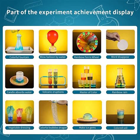 Experimentos De Quimica 30 En 1 DIY Kit