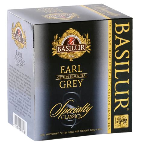 Basilur Earl Grey Czarna Herbata Cejlo Ska Z Olejkiem Bergamotowym W