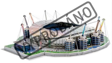 NANOSTAD 3D Puzzle Stadion Etihad FC Manchester City Puzzle Puzzle Cz