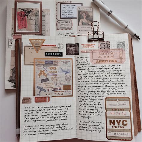 Vintage journaling aesthetics. :) : r/Journaling