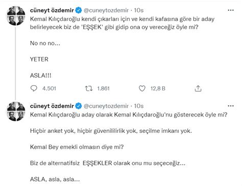 Cüneyt Özdemirin altılı masanın aday seçimine yönelik sözlerine CHP