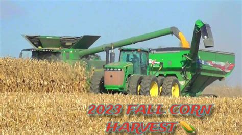 2023 Fall Corn Harvest John Deere S680 Combine Shelling Corn 🌽 Youtube