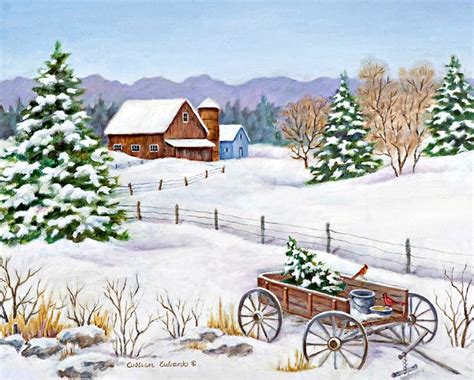 Colleen Eubanks Country Living December 2016 Cabin Art Naive Art