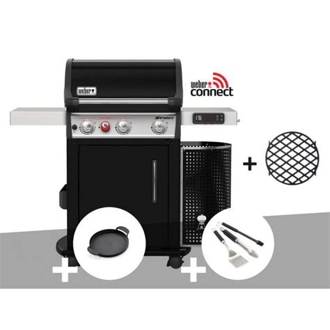 Barbecue Gaz Intelligent Weber Spirit Epx S Gbs Plancha Kit