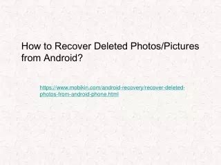 Ppt How To Recover Deleted Photos From Samsung Galaxy Powerpoint