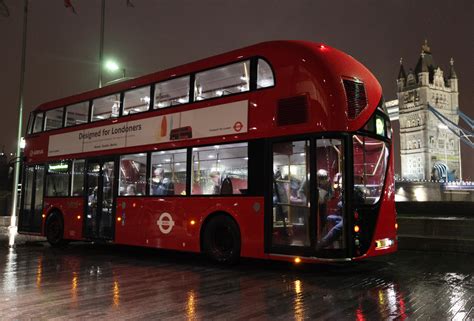 London S New Routemaster Hits The Road In London As It Goes Into