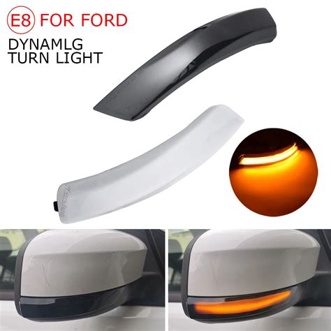 Pcs Flowing Side Wing Rearview Mirror Indicator Blinker Led Dynamic