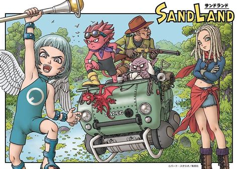 Sand Land Akira Toriyama Revela Ilustra O Dedicada Ao Anime