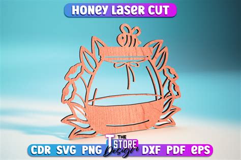 Honey Laser Cut Svg Honey Bee Svg Graphic By The T Store Design