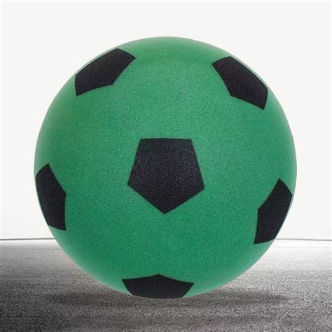 Silent Soccer Ball Mute Bouncing Ball 21cm Air Bounce Football For Safe