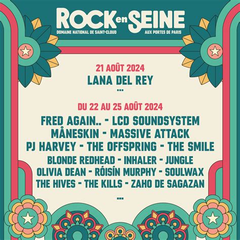 Rock En Seine 2024 Lana Del Rey s ajoute à la programmation News