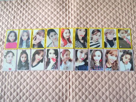 TWICE TWICECOASTER LANE 2 Album Knock Knock Photocard A B Ver Full