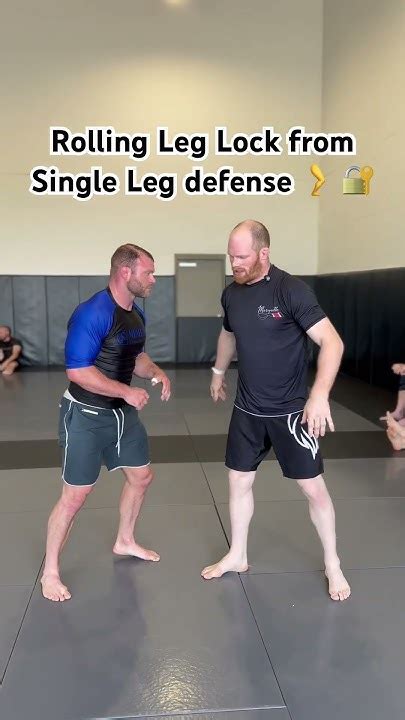 Sneaky Submission Rolling Leg Lock From Single Leg Defense Safe