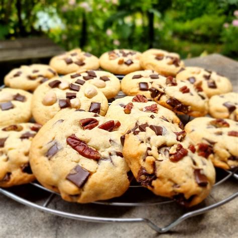 Cookies chocolat noix de pécan Saveurs et compagnie