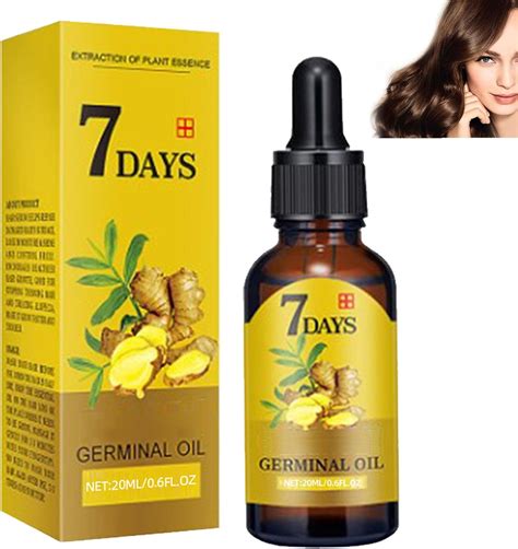 Hair Regrow Ginger Oil Ginger Germinal Hair Growth Serum Hair Loss Ginger Serum Ginger Hair