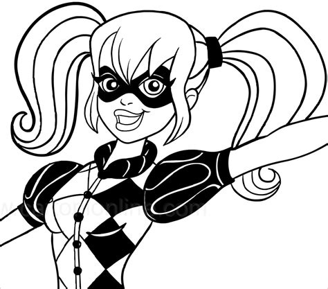 Cool De Coloriage Harley Quinn Photos Coloriage Images And Photos