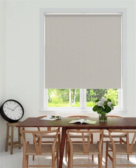 BloomTheRoom Rolgordijn Beige Gemeleerd Verduisterend 60x190 Cm Bol