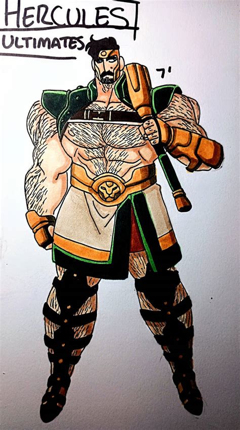 Hercules Ultimates Redesign By Oni18064 On Deviantart