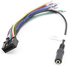 Xtenzi Car Radio Wire Harness Compatible With Dual Cd Dvd Navigation In