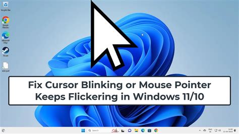 Fix Cursor Blinking Or Mouse Pointer Keeps Flickering In Windows 1110