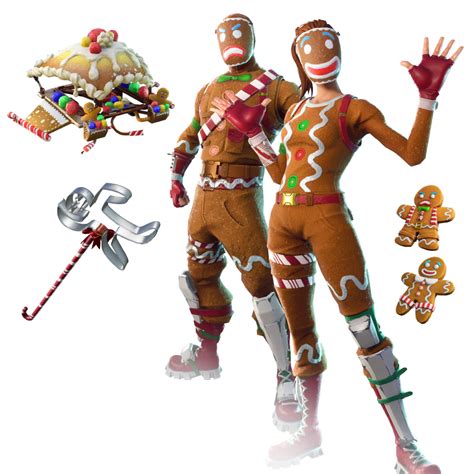 Lote De Galleta De Jengibre Gingerbread Bundle Fortnite En Espa Ol