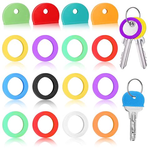 Pcs Key Covers Caps Key Colour Caps Flexible Key Covers Pcs