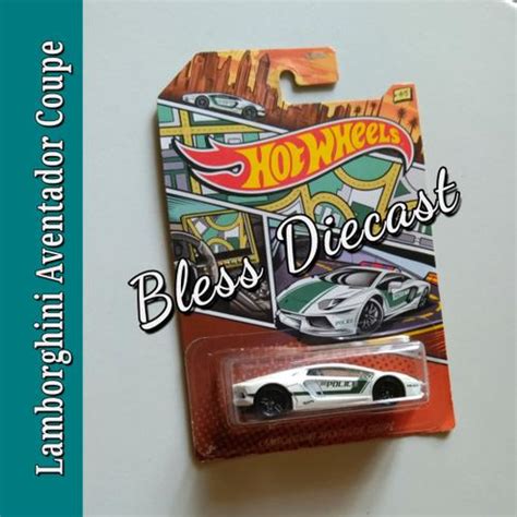 Jual Lamborghini Aventador Coupe Hot Wheels Police Series No Datsun Nissan Kab Bogor Bless