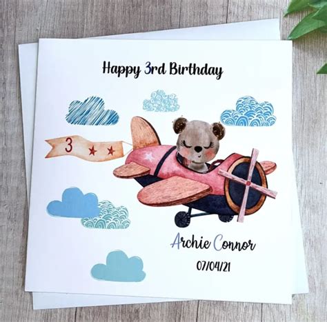 PERSONALISED BIRTHDAY CARD Grandson Son Nephew Brother Friend Boy