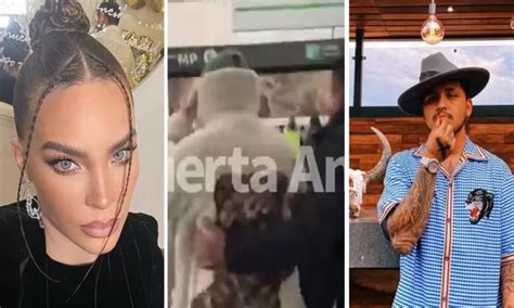 Belinda Huye De La Prensa En Aeropuerto Tras Ruptura Con Christian