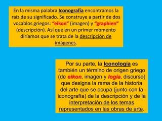 Teorias Del Arte Panofsky Ppt