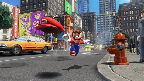 New In Game Super Mario Odyssey Footage Showing Mario S Moves