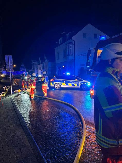 Freiwillige Feuerwehr Bad Laasphe mit ungewöhnlich vielen Einsätzen im