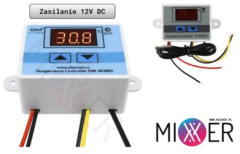 Regulator Sterownik Temperatury W V Dc W Model W