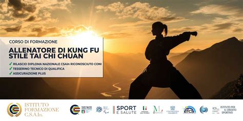 Corso Allenatore Di Kung Fu Stile Tai Chi Chuan Istituto Di