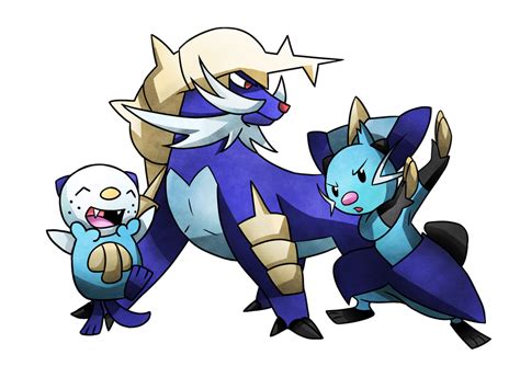 Oshawott Evolutionary Line by SkyIsland1 on DeviantArt