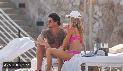 Christina El Moussa Sexy Seen In A Pink Bikini On The Beach In Cabo Aznude