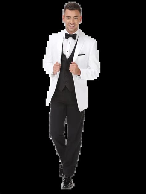 White Mystic Russo Tux Dresses Limousine