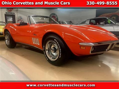 1969 Chevrolet Corvette Stingray Convertible Ohio Corvettes And