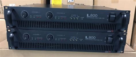 [InterM] 파워앰프 L800 (300W x 2) (2대)