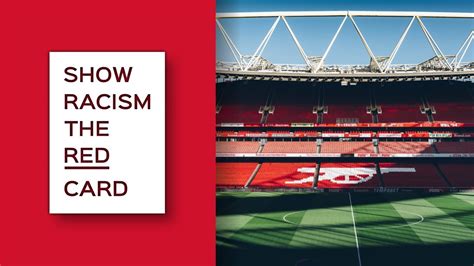 Educating Against Racism Show Racism The Red Card And Arsenal F C