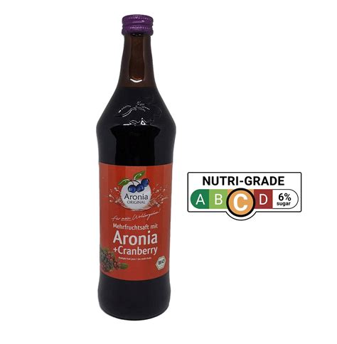 Aronia Original Organic Aronia + Cranberry Juice 700ml - Taste Original ...