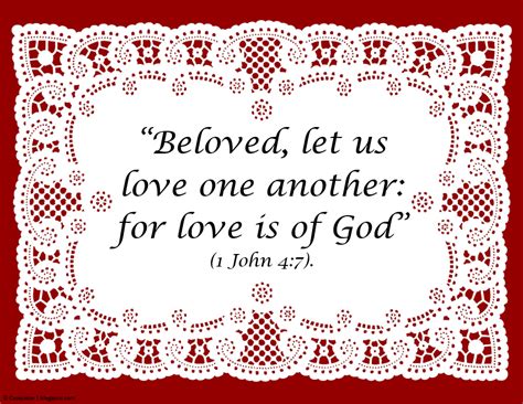 Let us love one another - Christian Family Reformation