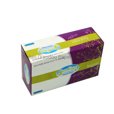 Factory Embossed Box Pure Virgin Wood Pulp Tissue China Tissue And