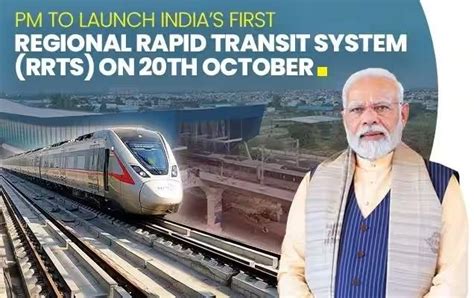 India S First Regional Rapid Transit System Rrts To Be Launched In Up