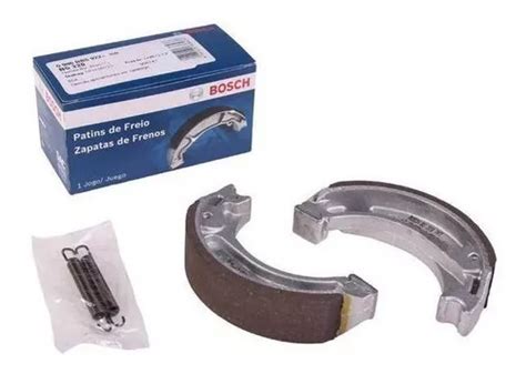 Zapata Freno Trasero Motomel Bit Tunning 110 Bosch Original