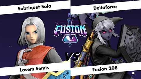 Fusion Sobriquet Sola Hero Vs Deltaforce Link Losers Semi