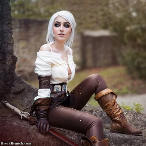 Sexy Ciri Cosplay From Witcher 3 Breakbrunch