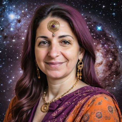 Astrologer Woman Social Media Profile Stable Diffusion Online