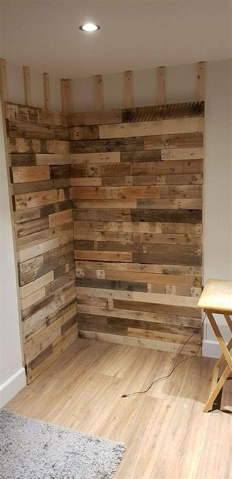 21 40m² Rustic Reclaimed Pallet Wood Wall Cladding Recycled Timber