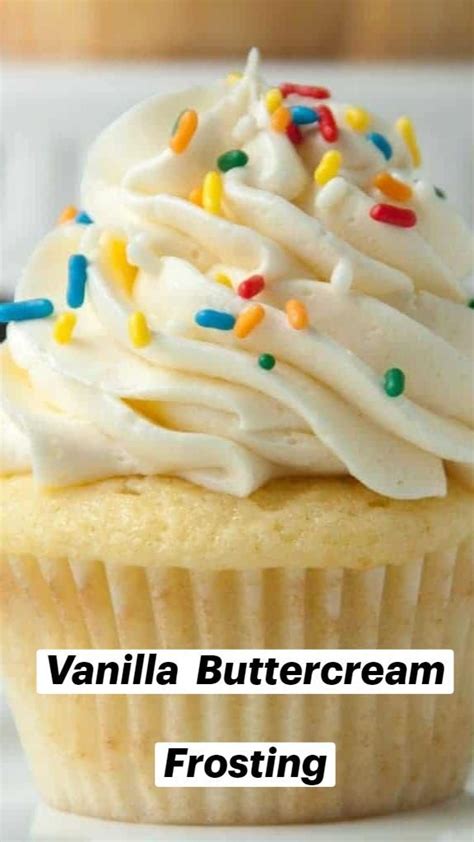 The Best Vanilla Buttercream Frosting Artofit